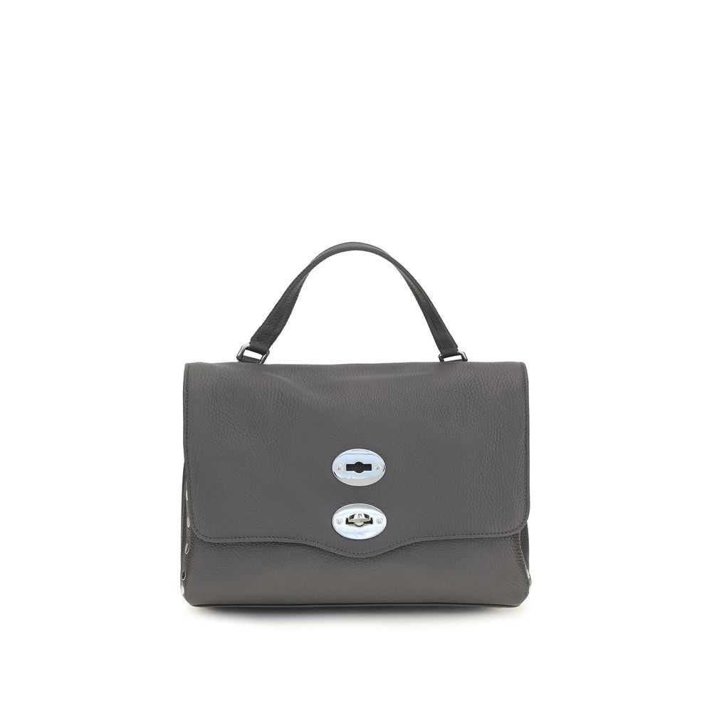 Zanellato Gray Calf Leather Bos Taurus Women's Handbag