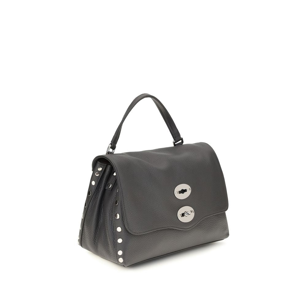 Zanellato Gray Calf Leather Bos Taurus Women's Handbag
