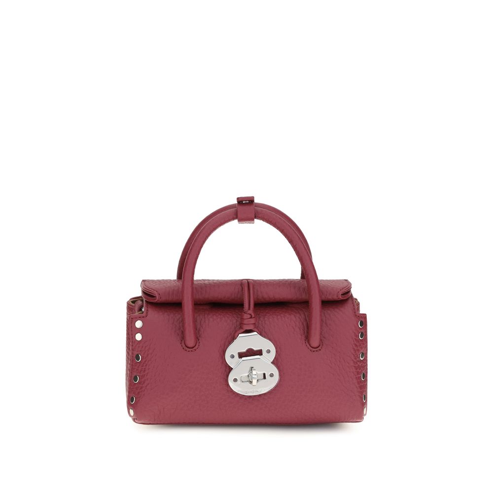 Zanellato Multicolor Calf Leather Bos Taurus Women's Handbag