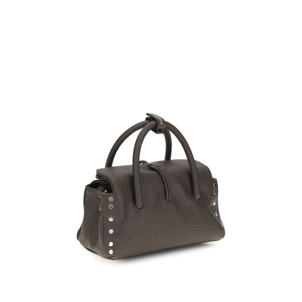 Zanellato Brown Calf Leather Bos Taurus Women's Handbag