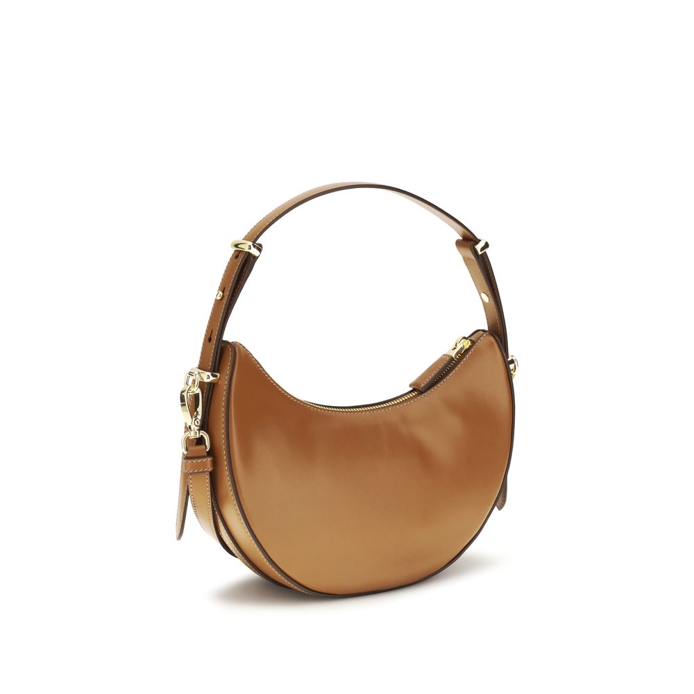 Prada Beige Calf Leather Bos Taurus Shoulder Women's Bag