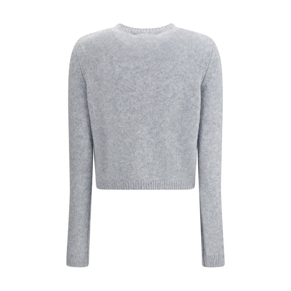Lisa Yang Gray Cashmere Women's Cardigan