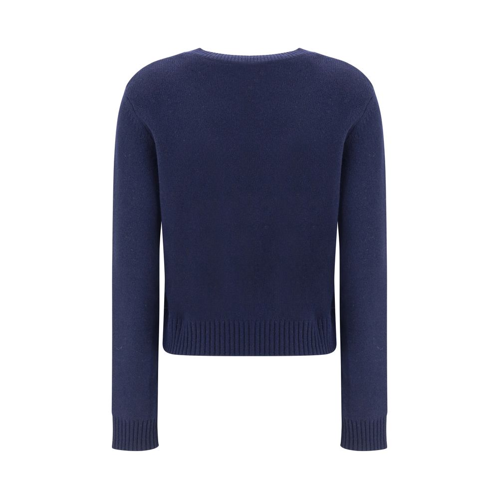 Lisa Yang Blue Cashmere Women's Sweater