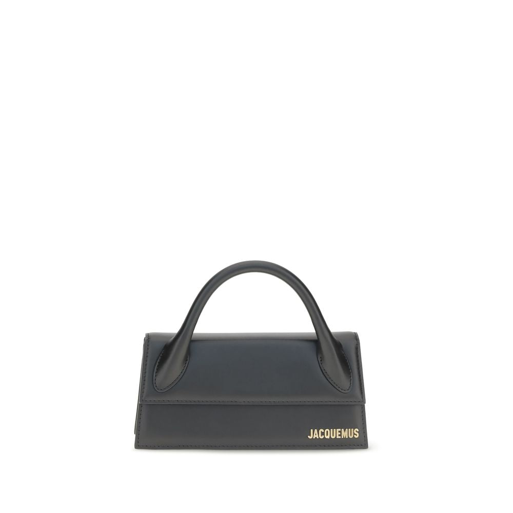 Jacquemus Black Calf Leather Bos Taurus Shoulder Women's Bag