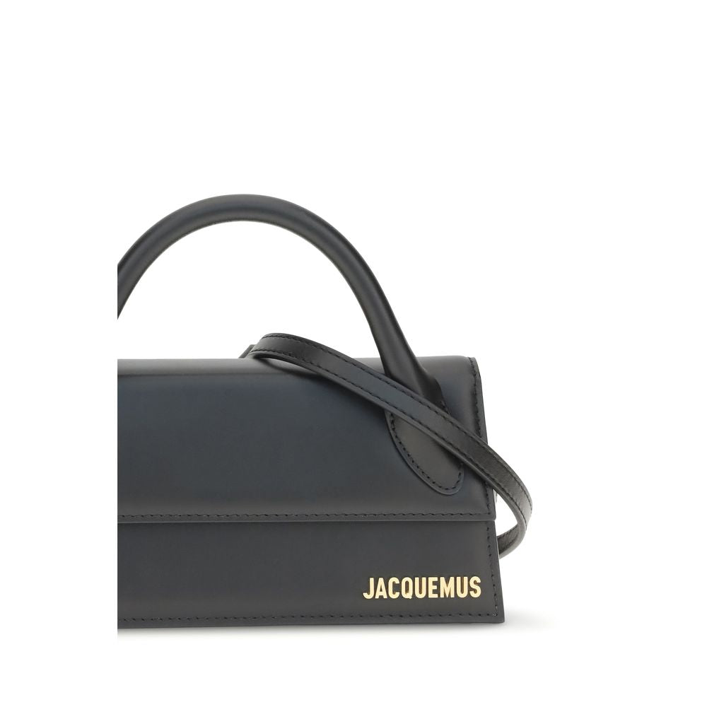 Jacquemus Black Calf Leather Bos Taurus Shoulder Women's Bag