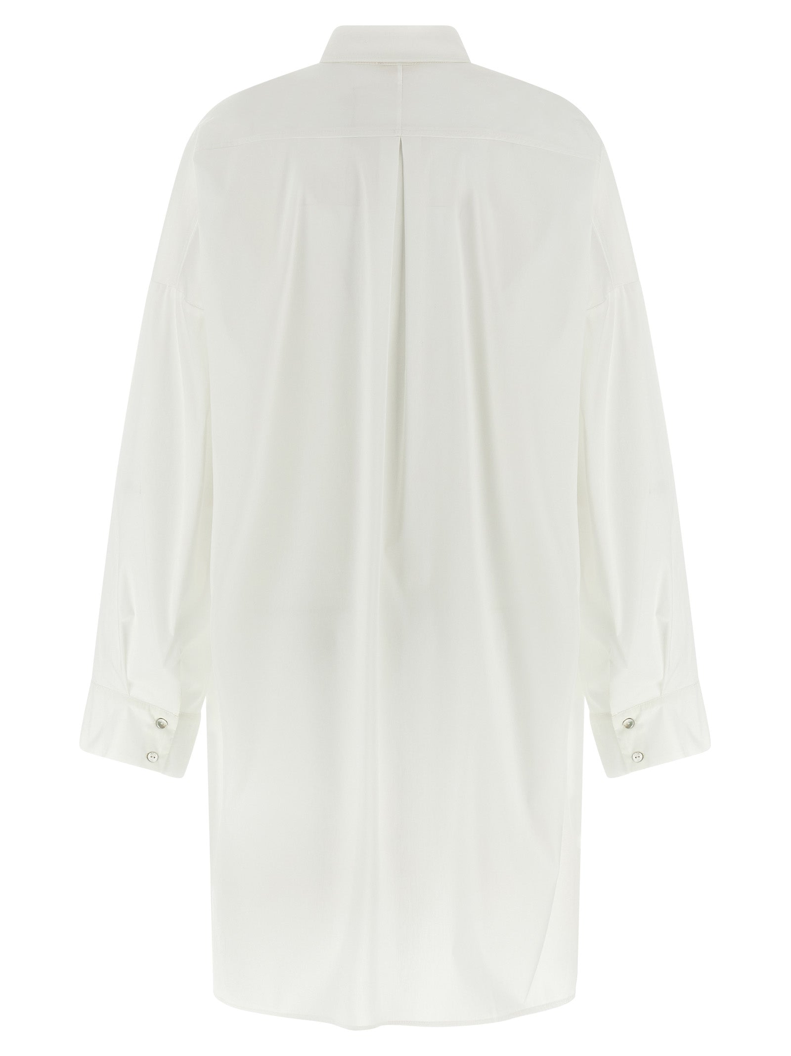 DI.LA3 PARI' White Silk Women's Blouse