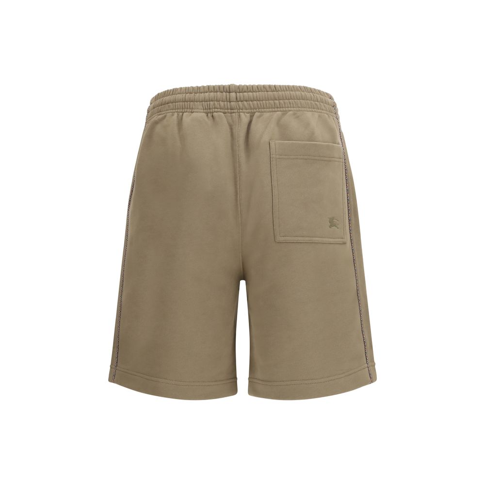 Burberry Brown Cotton Bermuda Men's Shorts