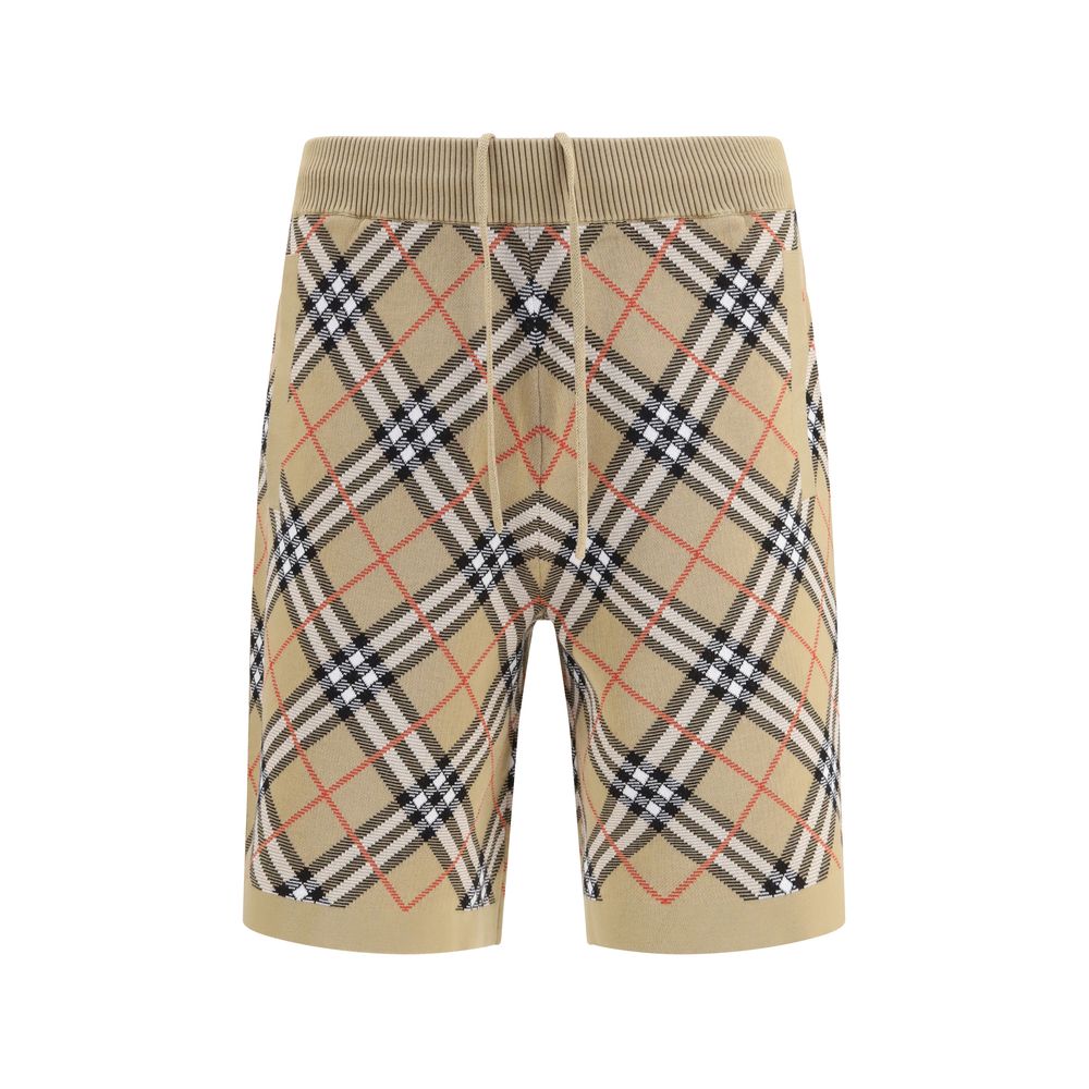 Burberry Beige Cotton Bermuda Men's Shorts