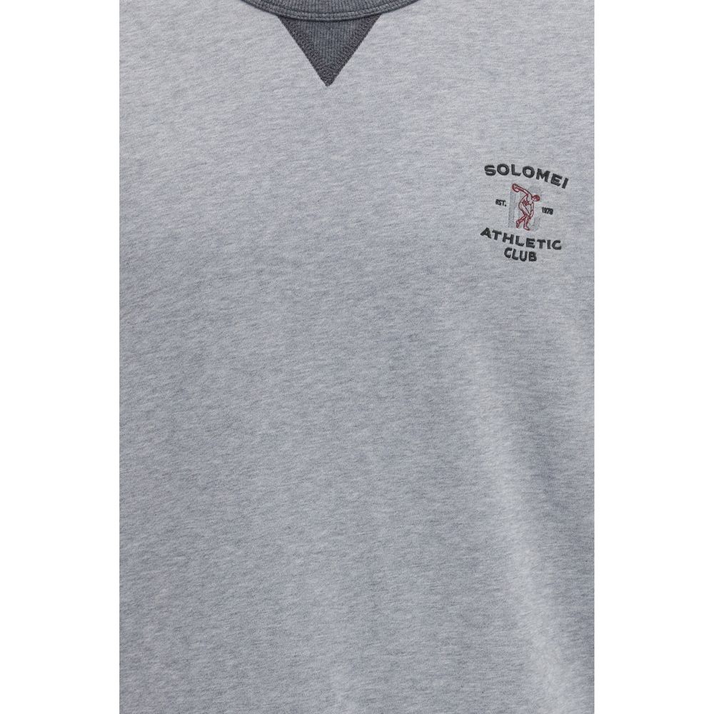 Brunello Cucinelli Gray Cotton Men's Sportswear