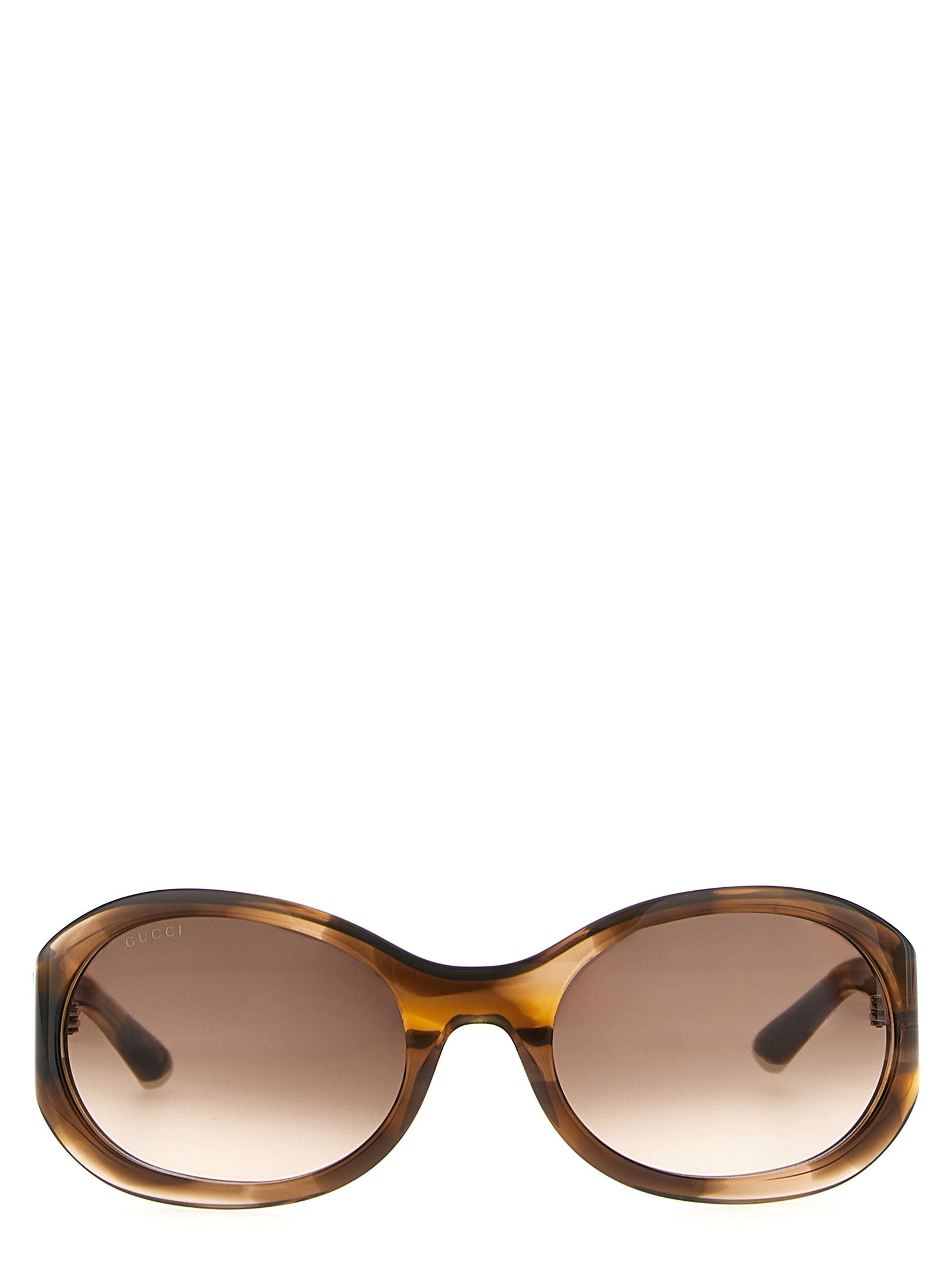 Gucci Brown Acetate Women's Sunglasses