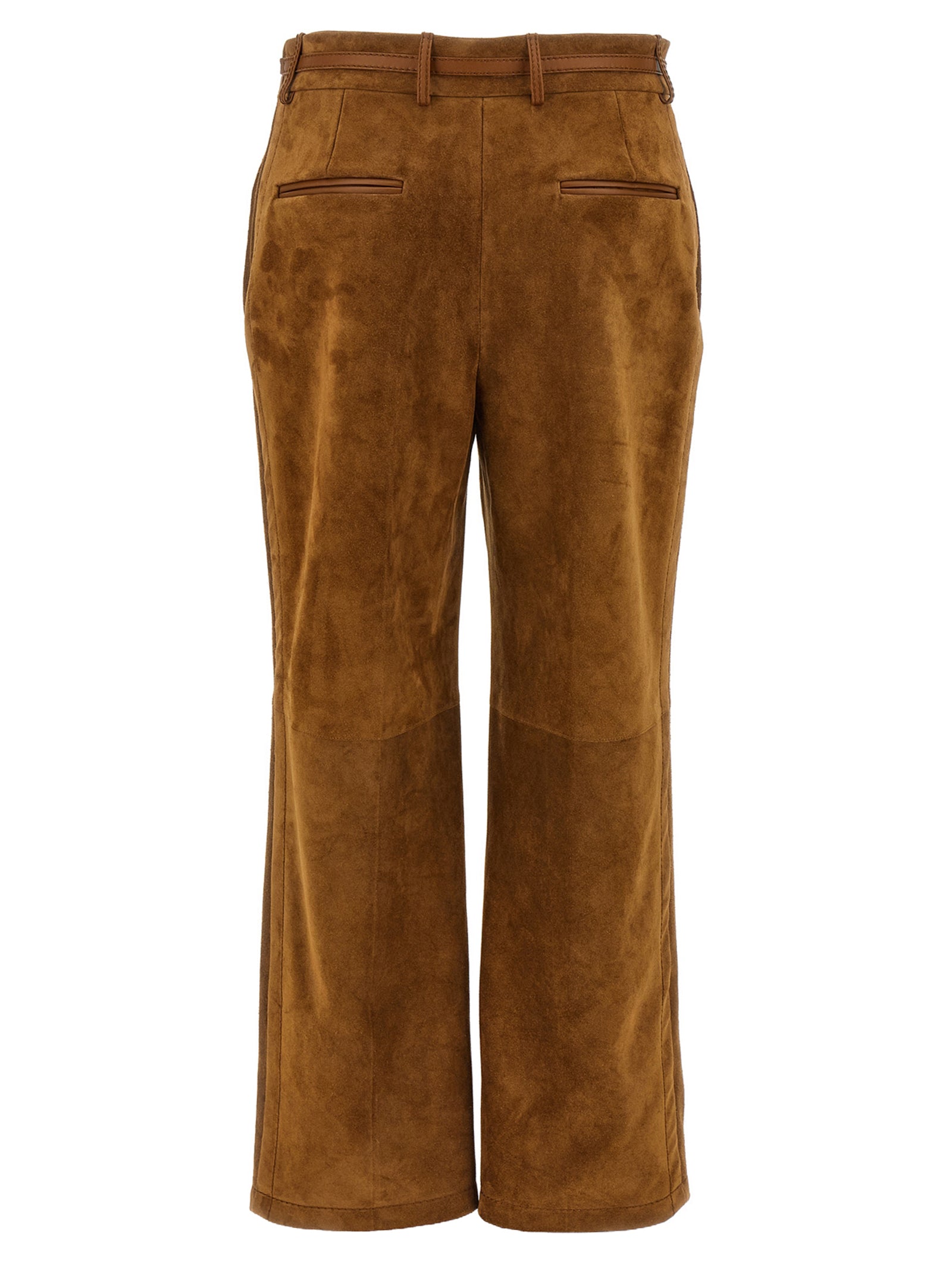 Gucci Brown Calfskin Women's Pants