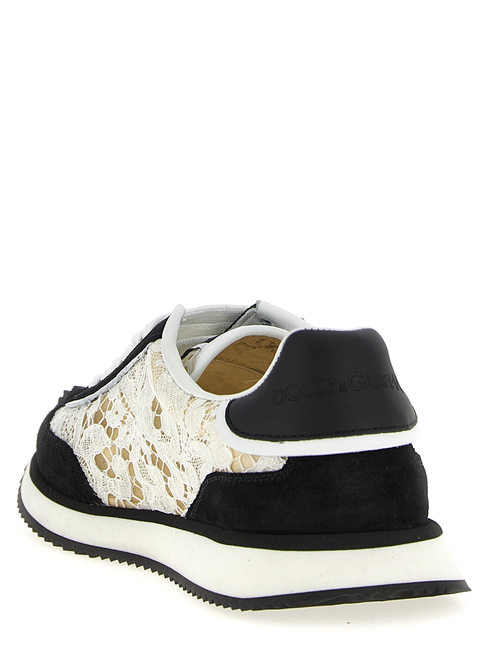 Dolce & Gabbana Bicolor Cotton Women's Sneakers