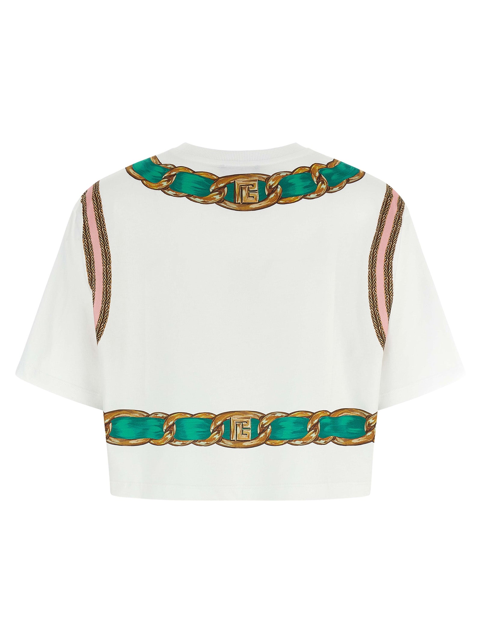 Balmain Multicolor Cotton Women's T-Shirt
