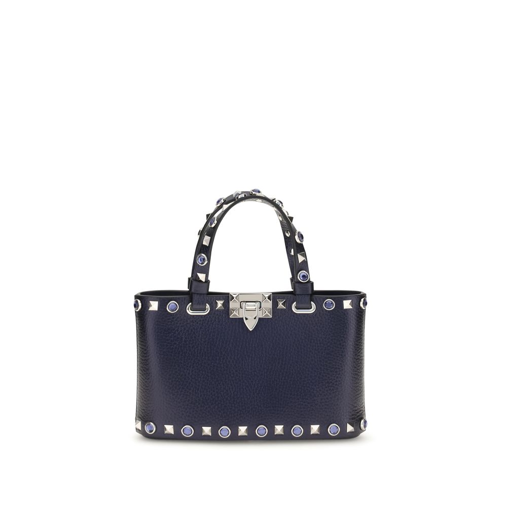 Valentino Garavani Black Calf Leather Bos Taurus Women's Accessories