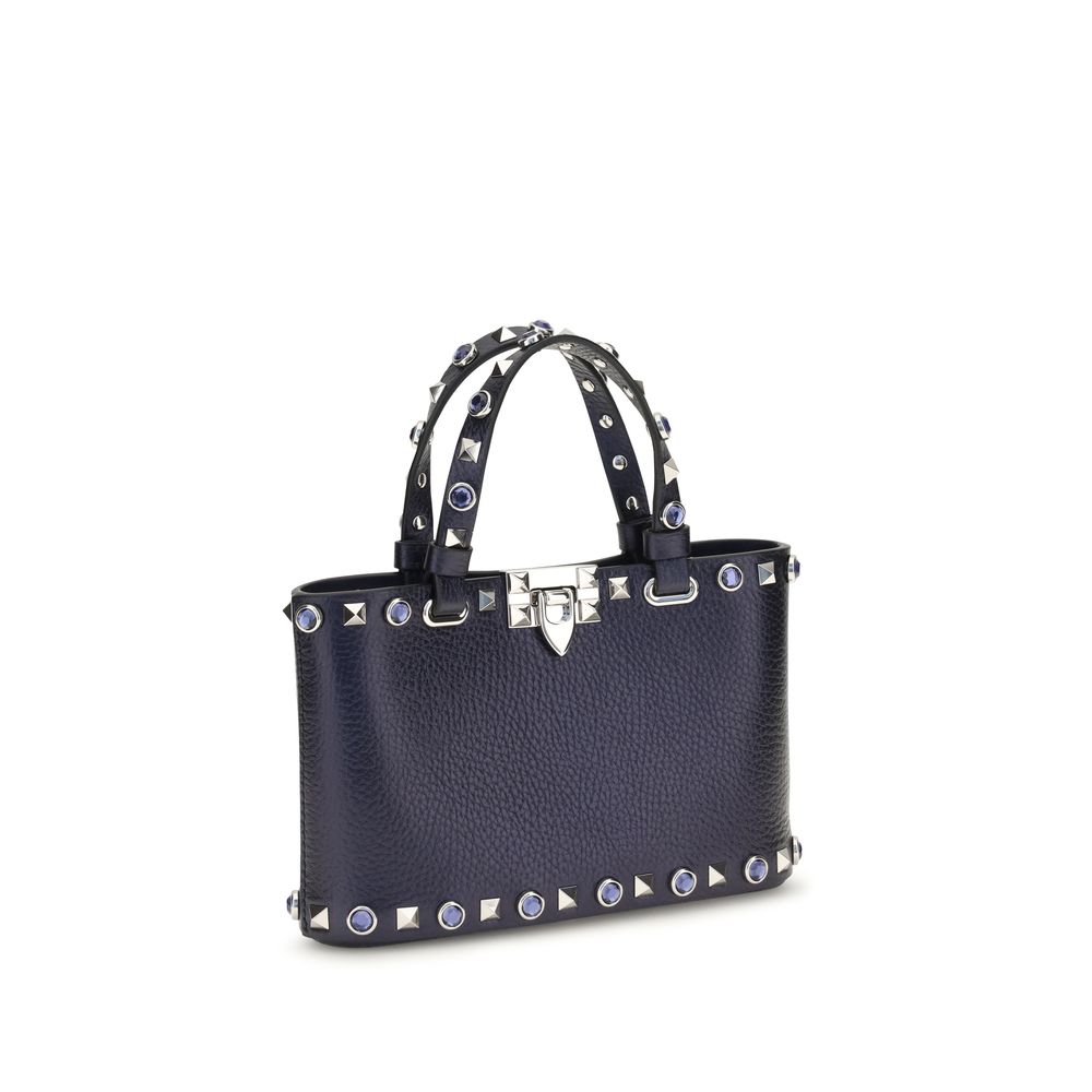 Valentino Garavani Black Calf Leather Bos Taurus Women's Accessories
