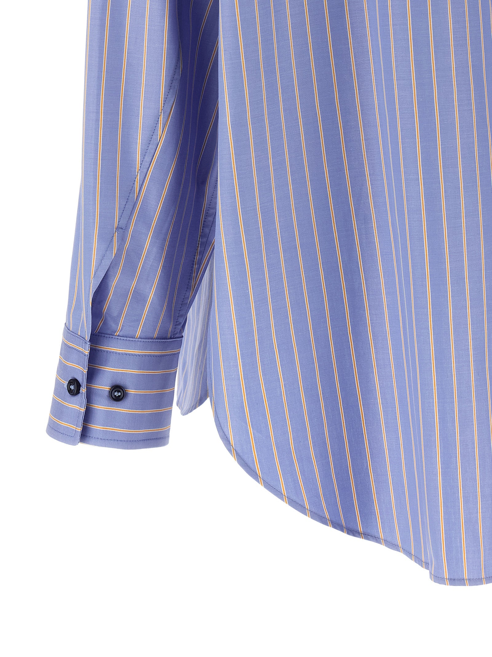 The Andamane Blue Cotton Women's Blouse