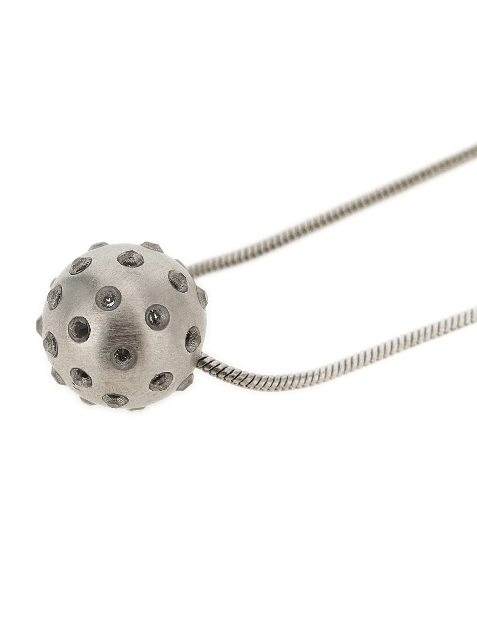 Rick Owens Silver Brass Women's Necklace