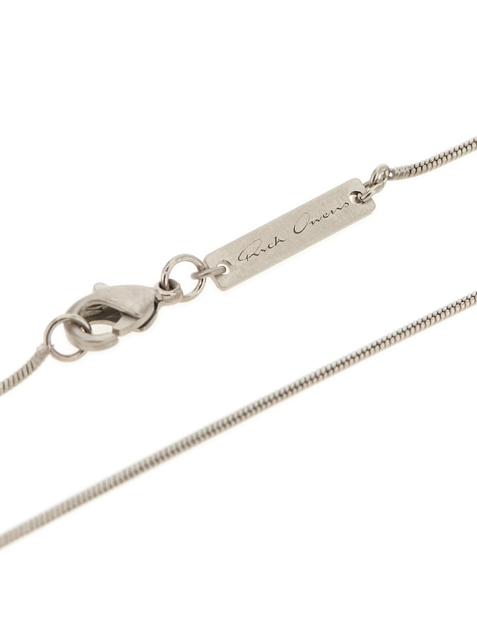 Rick Owens Silver Brass Women's Necklace