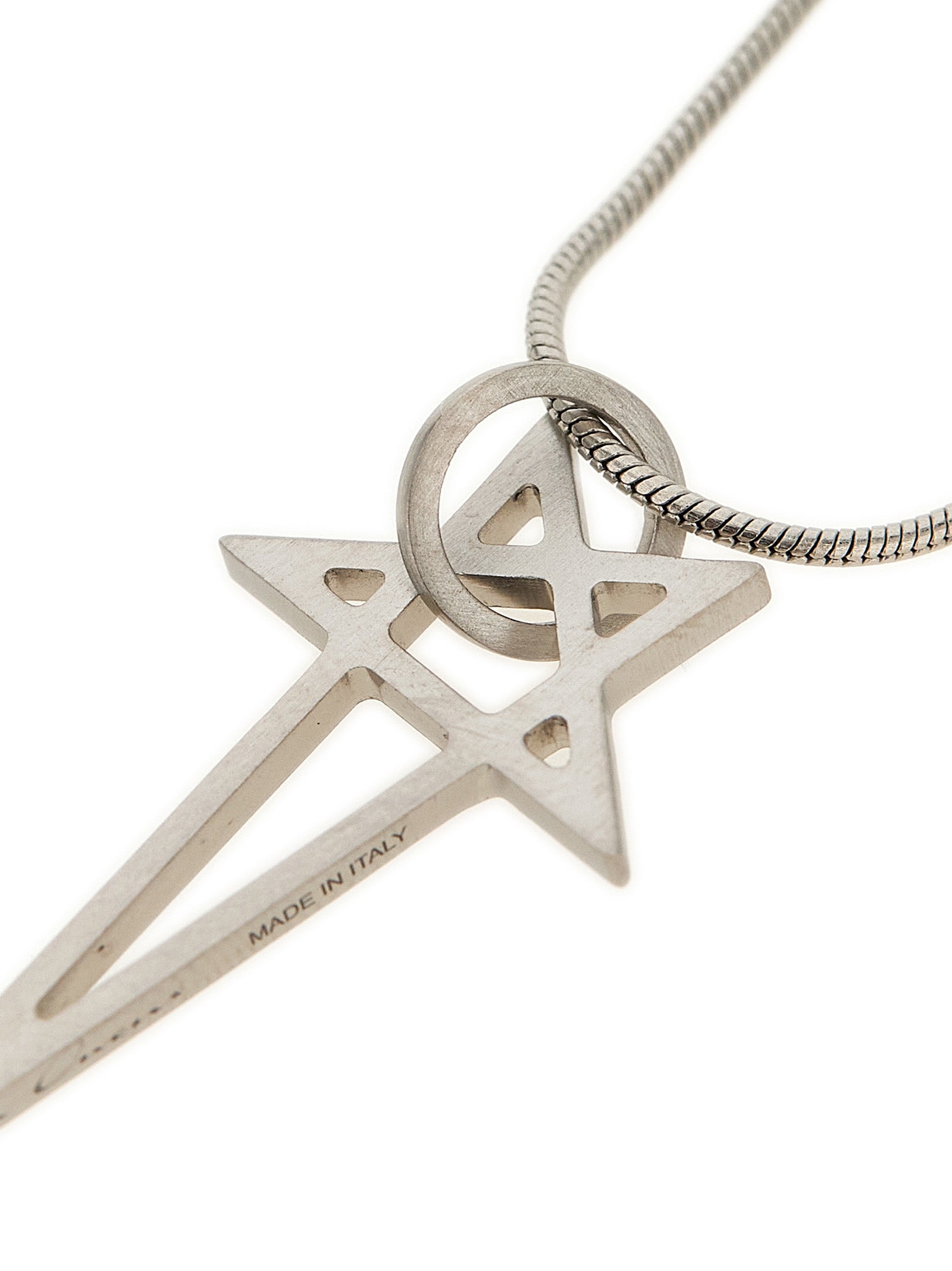 Rick Owens Silver Brass Women's Necklace