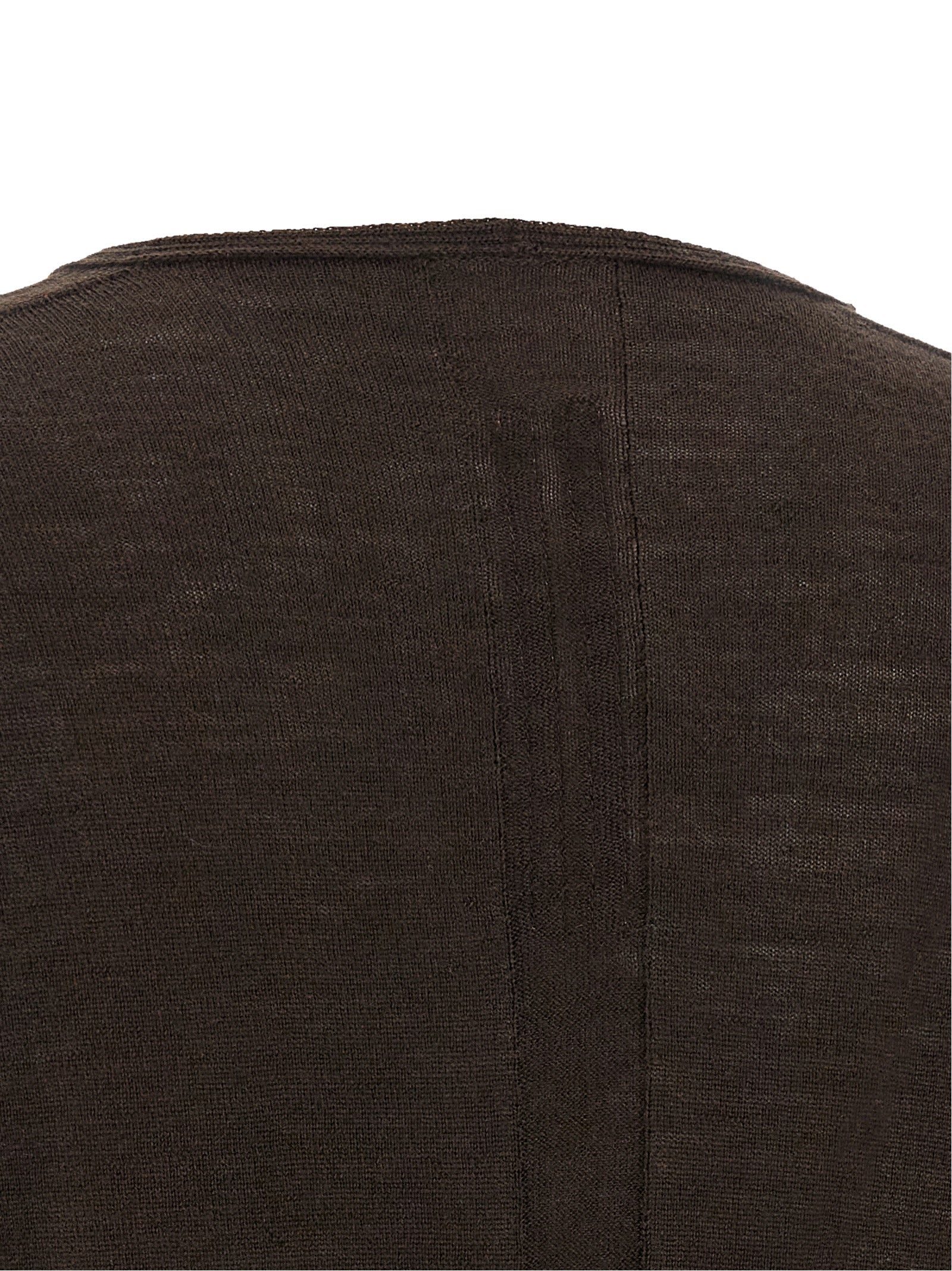 Rick Owens Brown Virgin Wool Women's Shirt