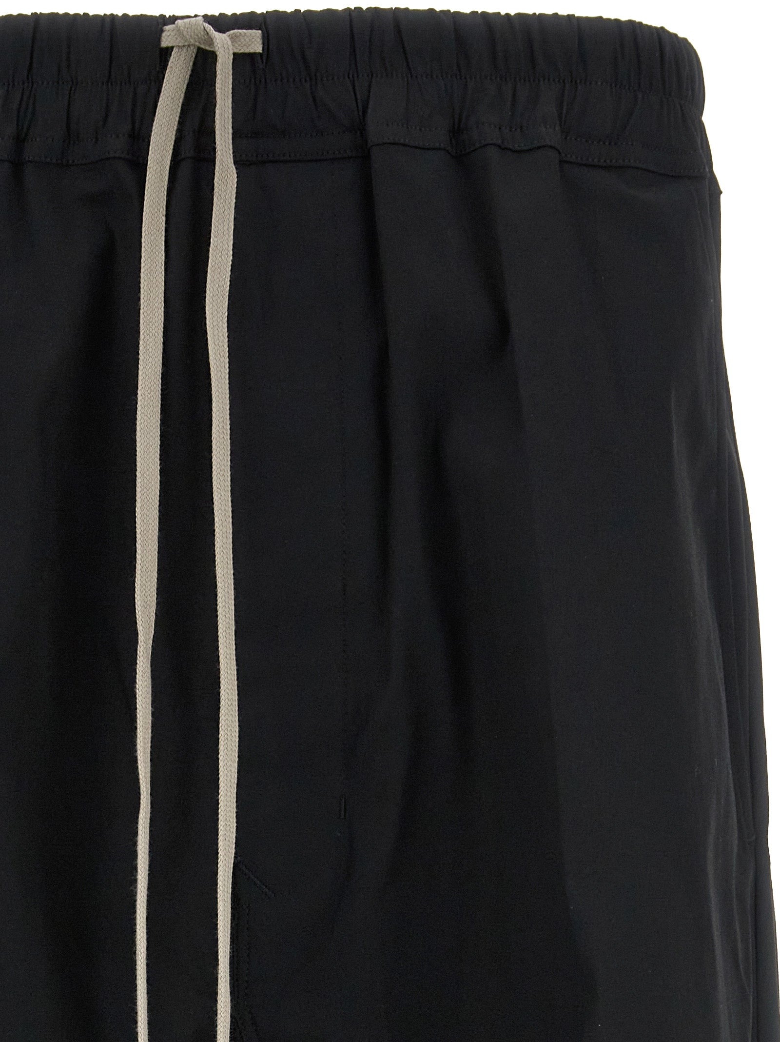 Rick Owens Black Cotton Casual Men's Pants