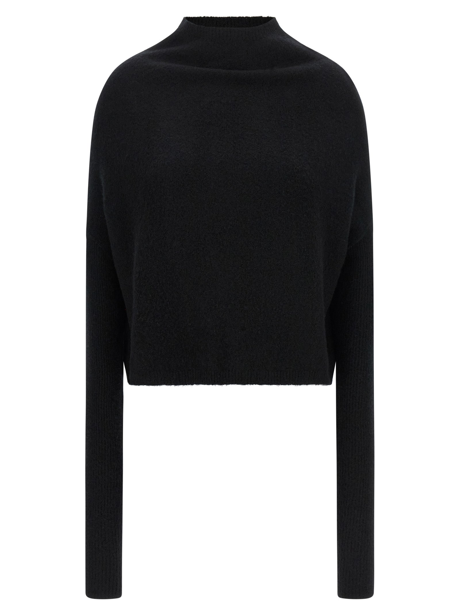 Rick Owens Black Cashmere Women's Cardigan