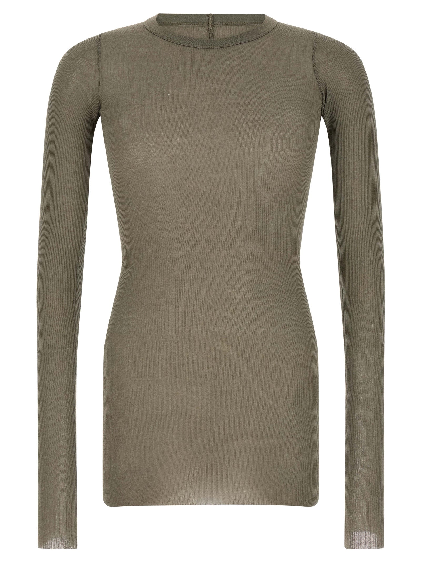 Rick Owens Gray Viscose Men's T-Shirt
