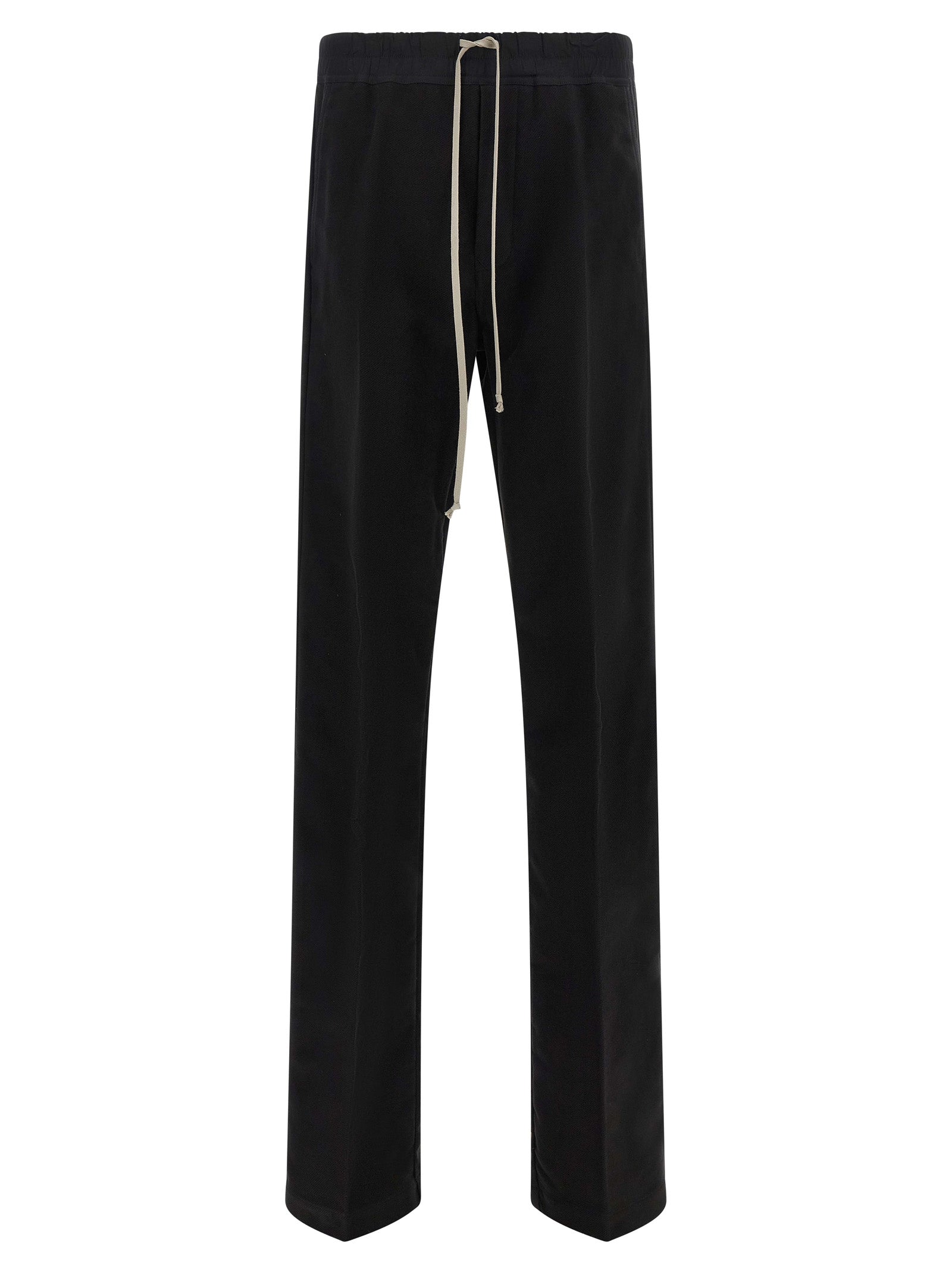 Rick Owens Black Cotton Casual Men's Pants