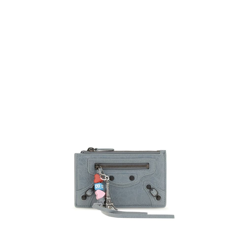 Balenciaga Blue Lamb Ovis Aries Aries Women's Wallet