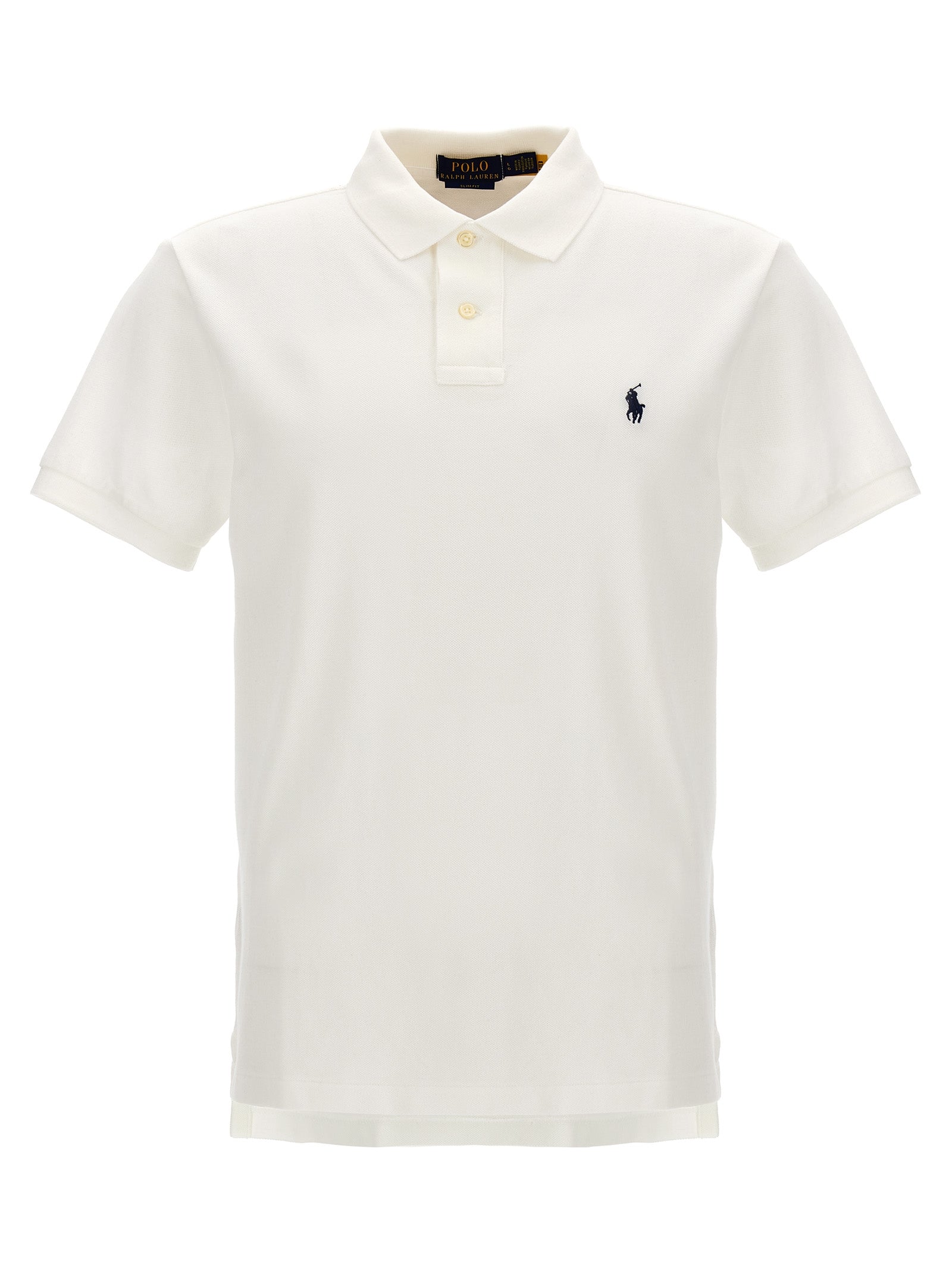 Polo Ralph Lauren White Cotton Polo Men's Shirt