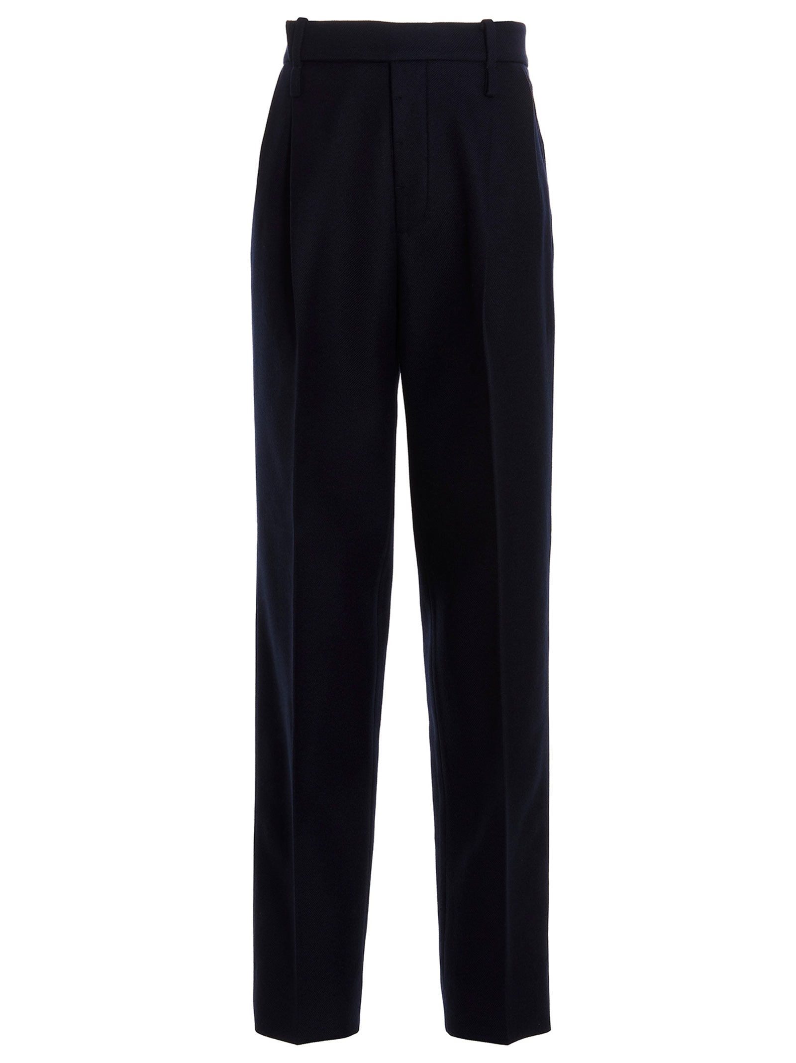 Gucci Blue Cashmere Casual Women's Pants