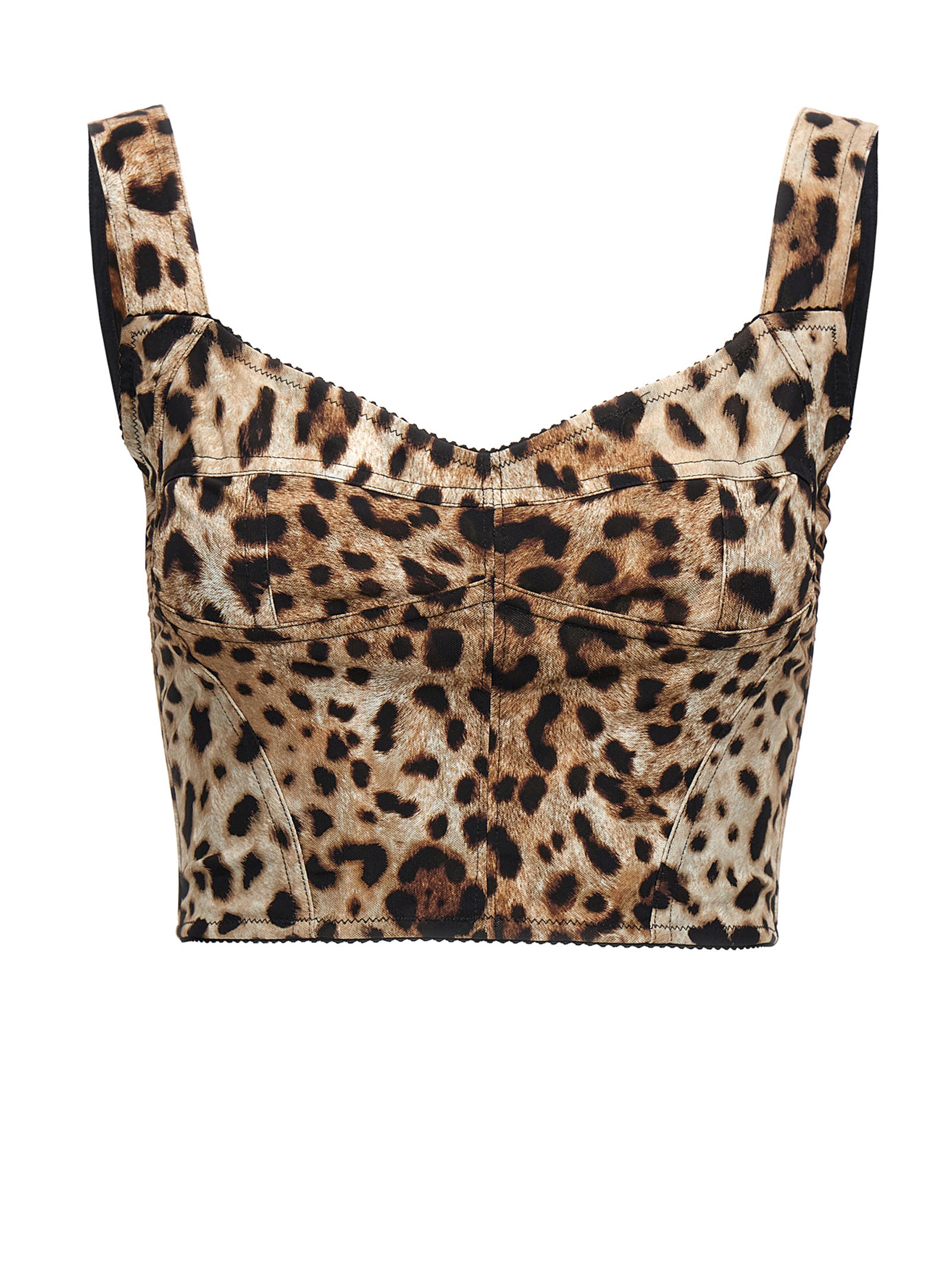 Dolce & Gabbana Multicolor Polyamide Pattern Women's Shirt