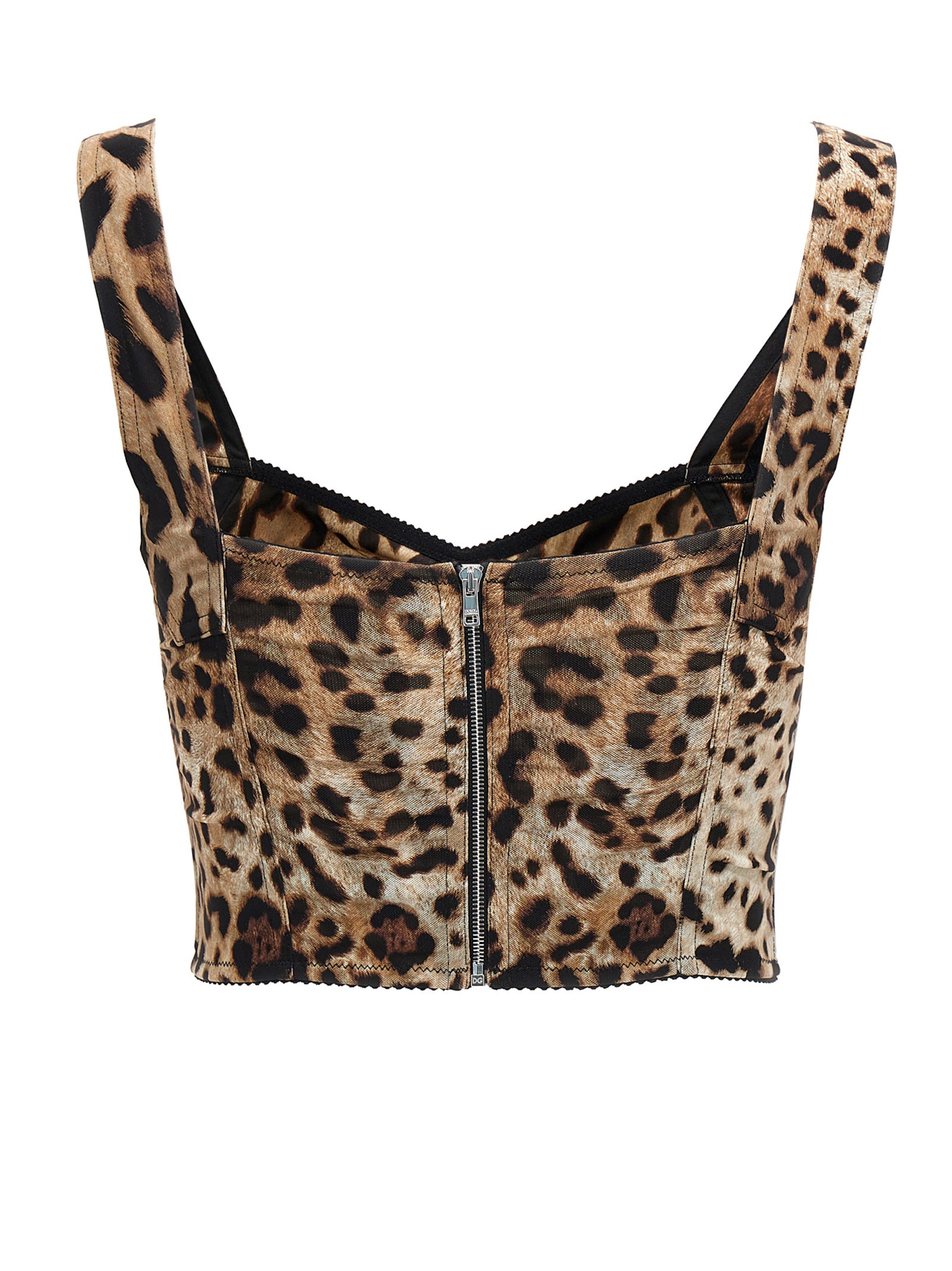 Dolce & Gabbana Multicolor Polyamide Pattern Women's Shirt