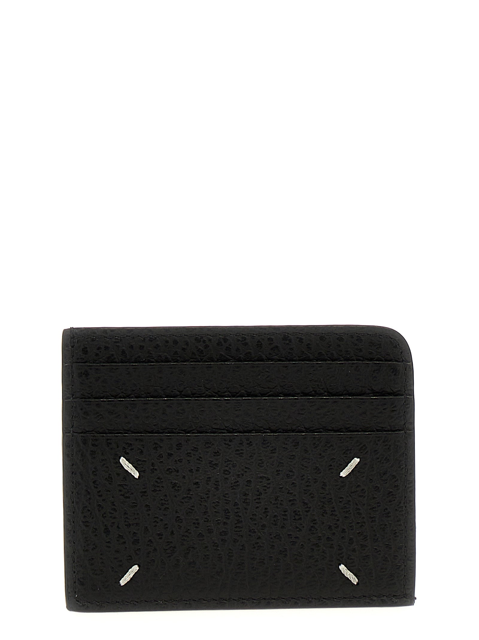 Maison Margiela Black Calfskin Women's Cardholder