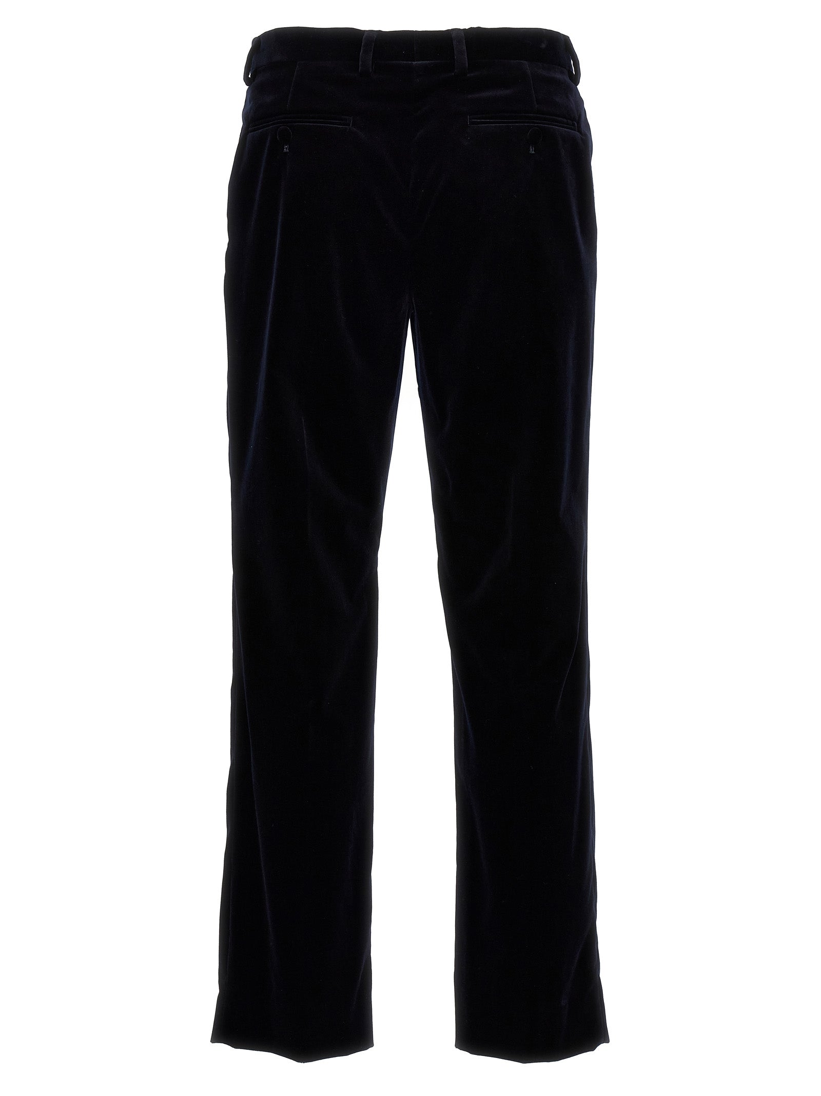 Gucci Blue Cotton Casual Men's Pants