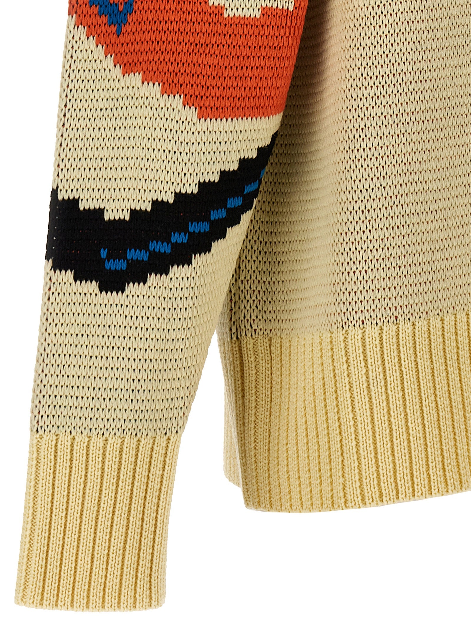 Bluemarble Multicolor Virgin Wool Men's Cardigan