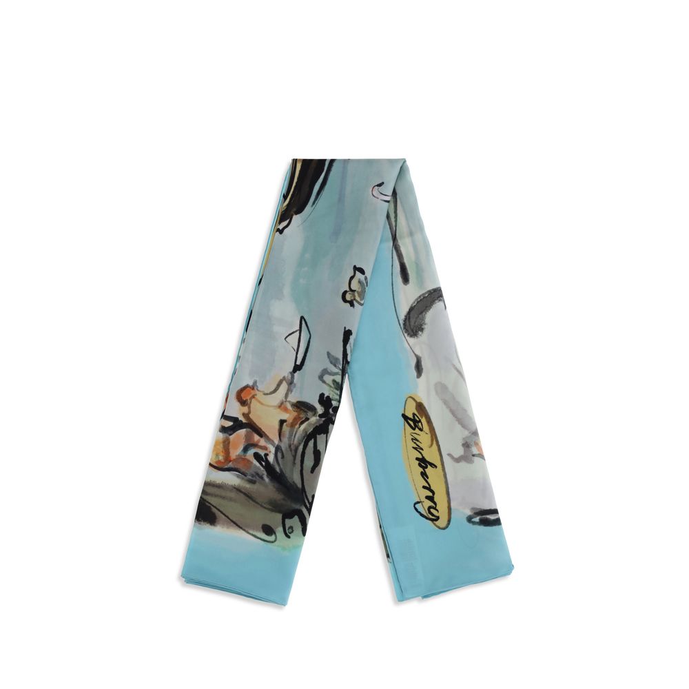 Burberry Multicolor Silk Women's Scarf