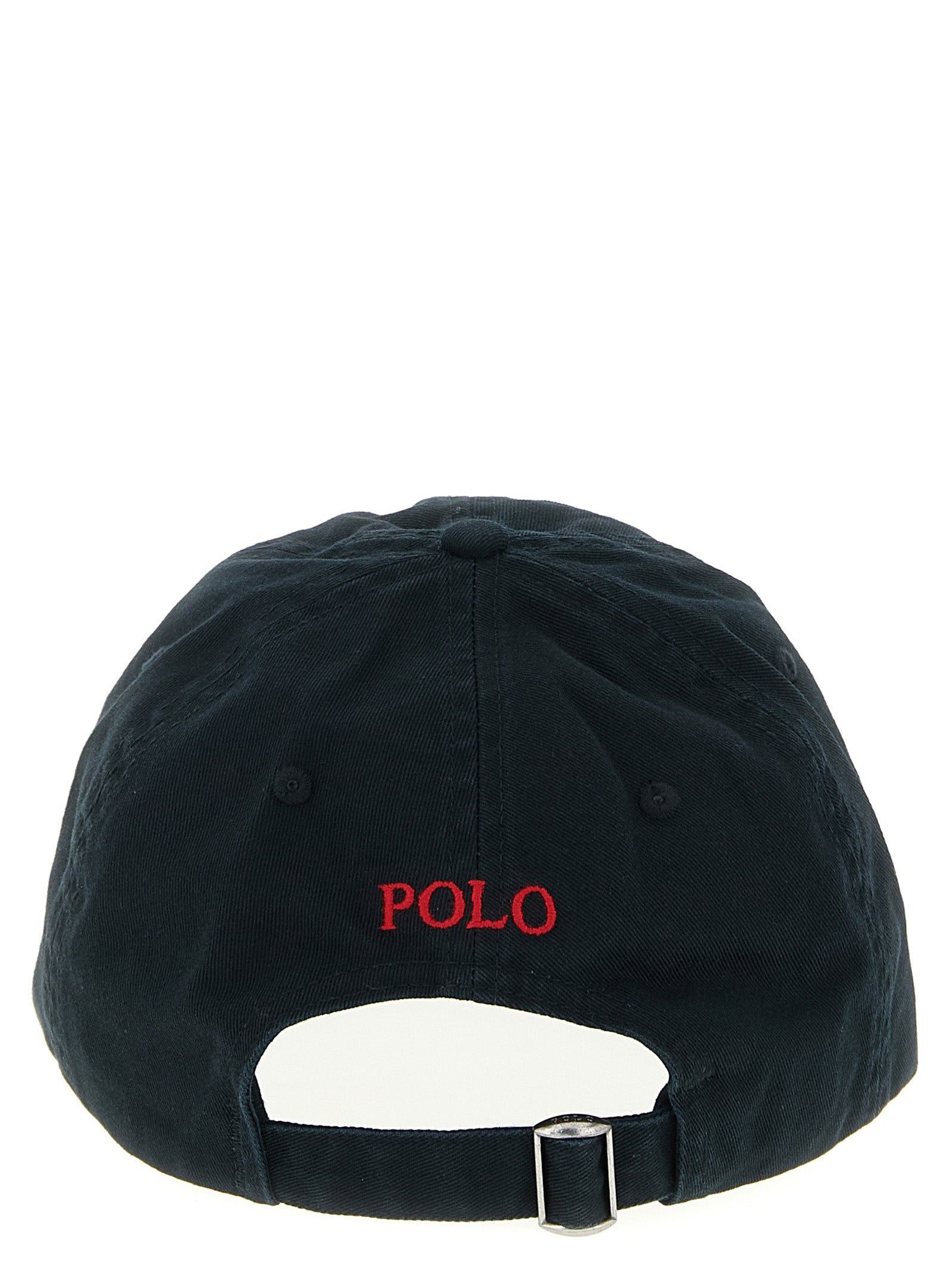Polo Ralph Lauren Black Cotton Cap (Baseball Men's Hat)