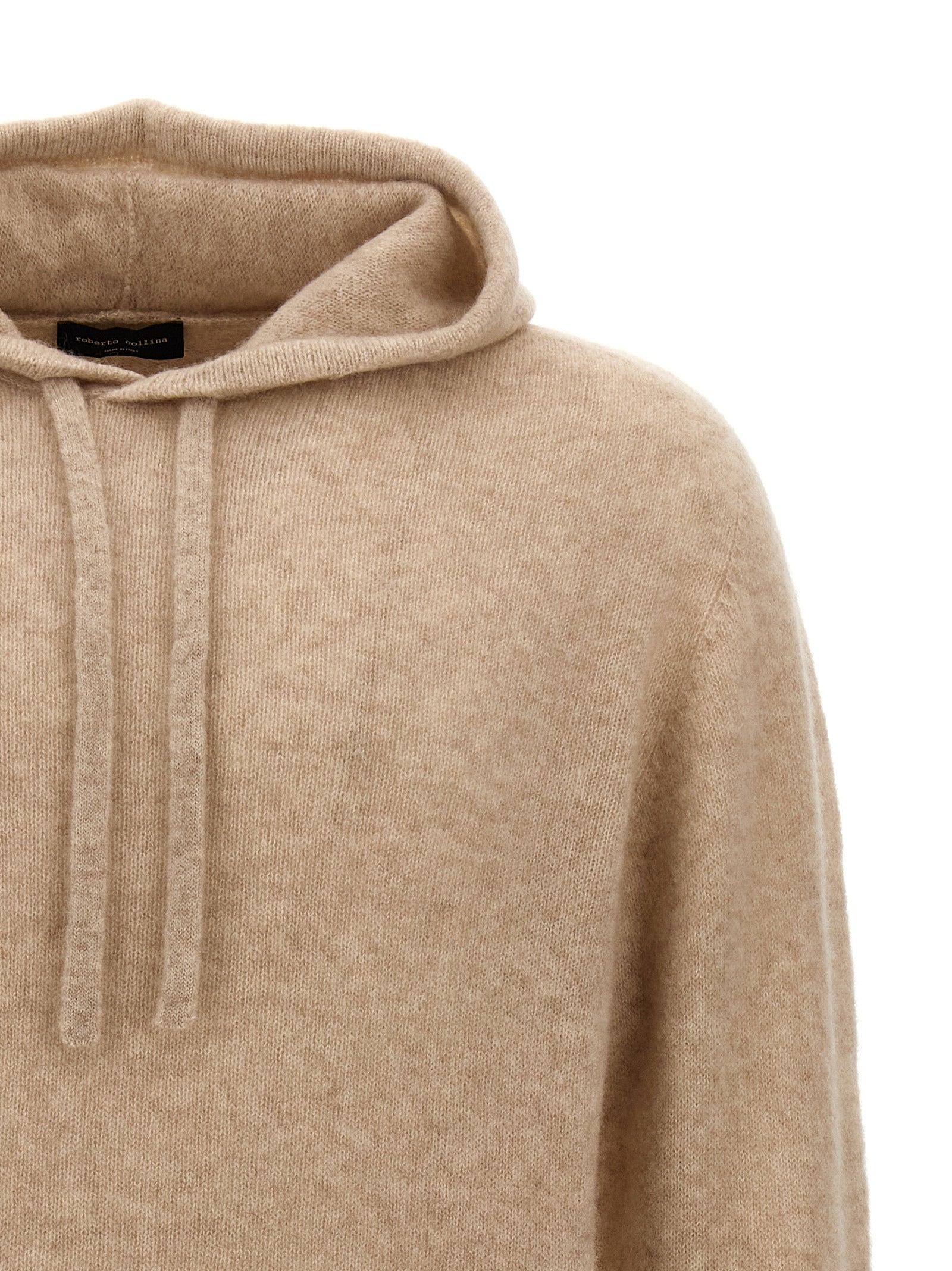 Roberto Collina Beige Cashmere Men's Cardigan