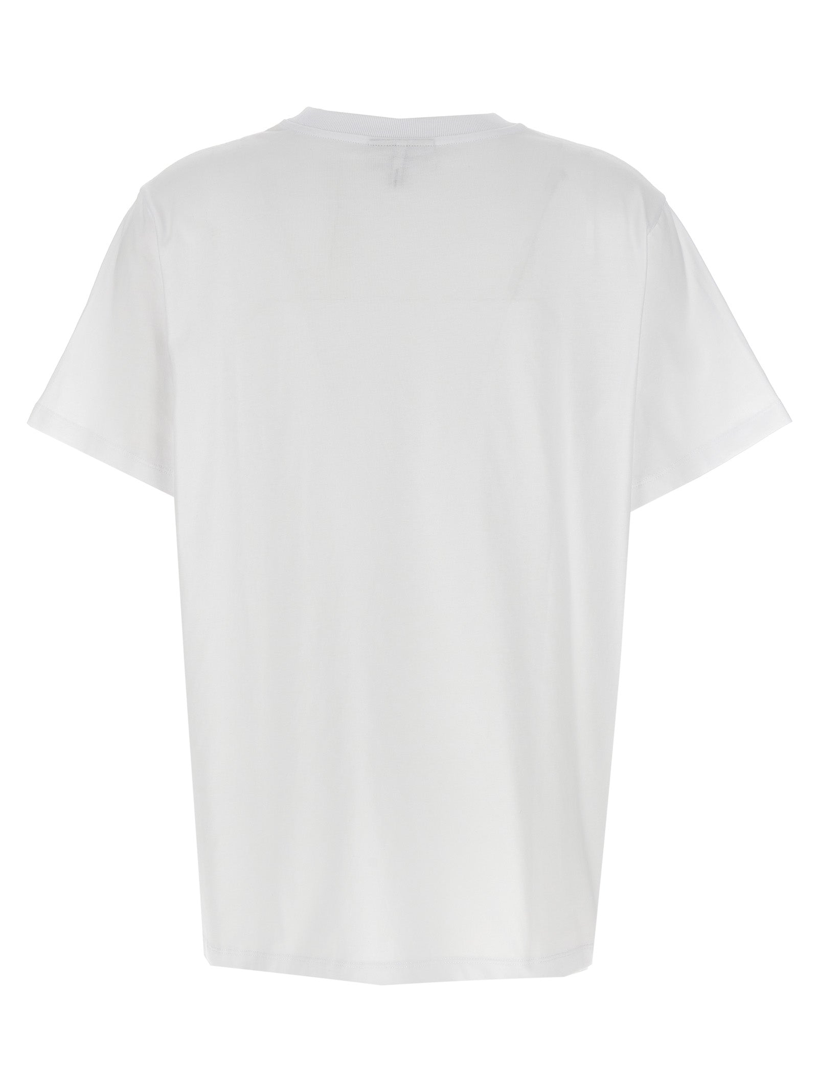 Ganni White Cotton Women's T-Shirt
