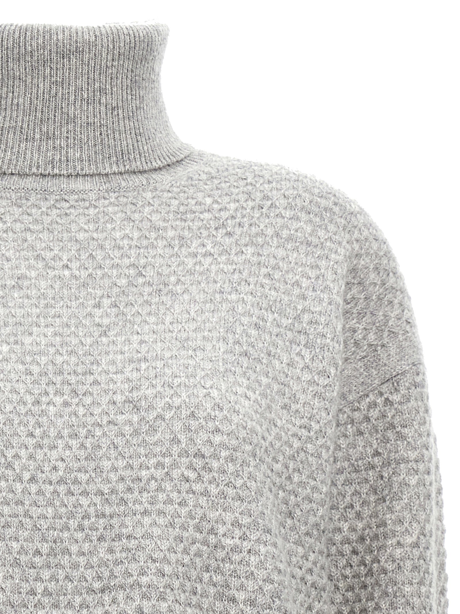 Max Mara Gray Cashmere Women's Cardigan