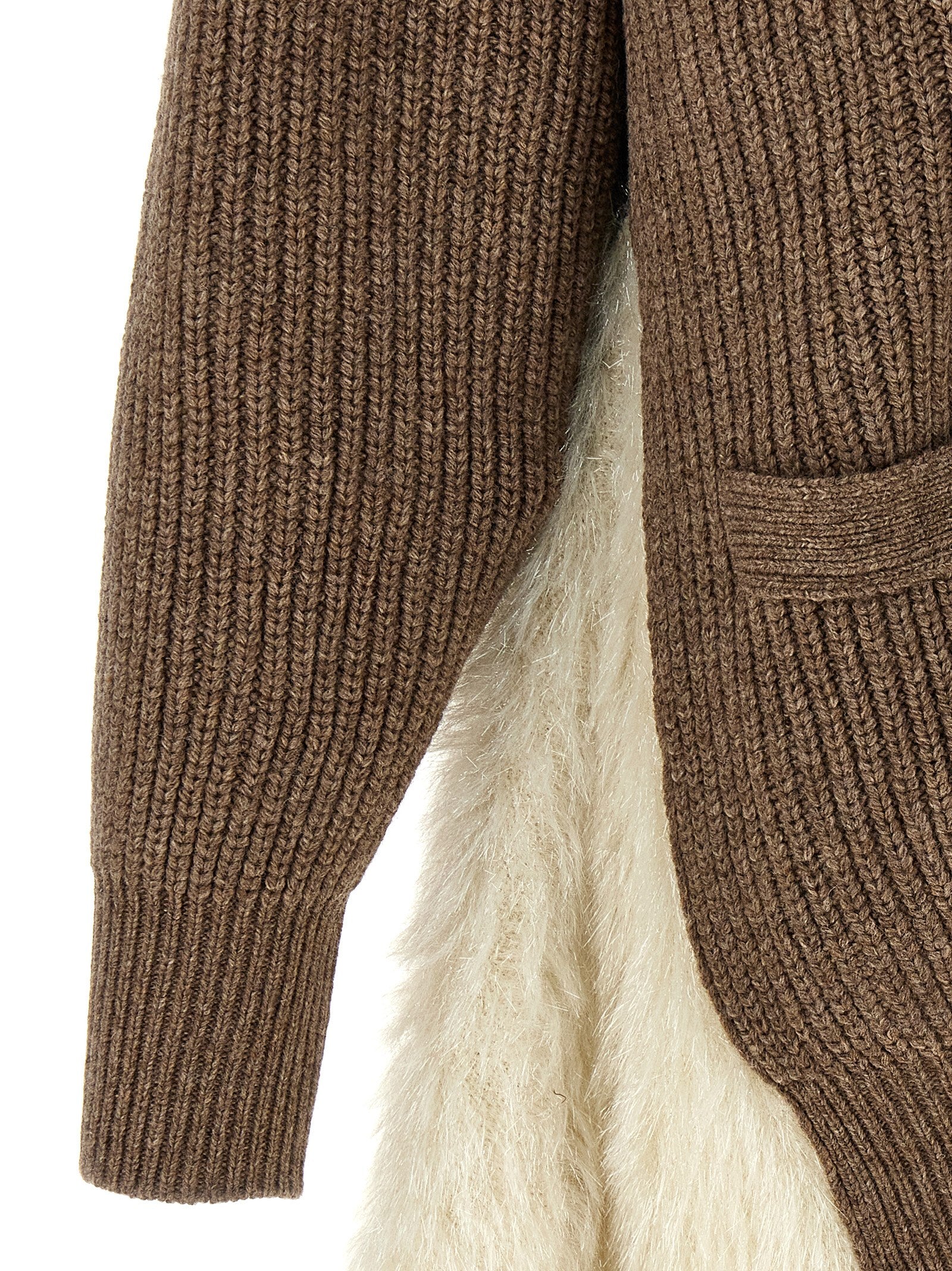 Undercover Brown Wool Women's Cardigan