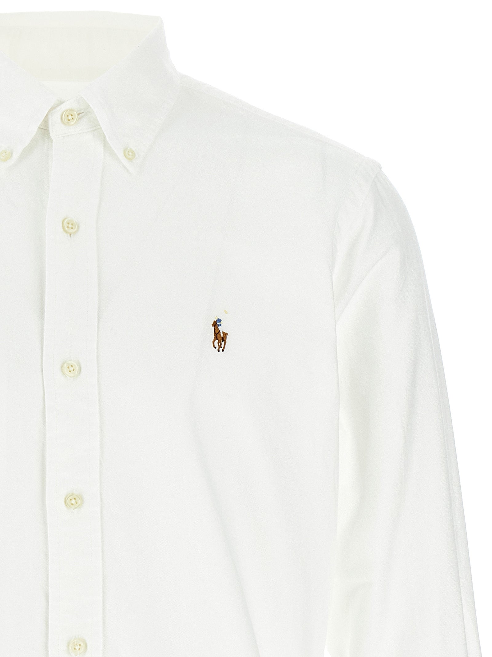 Polo Ralph Lauren White Cotton Men's Blouse