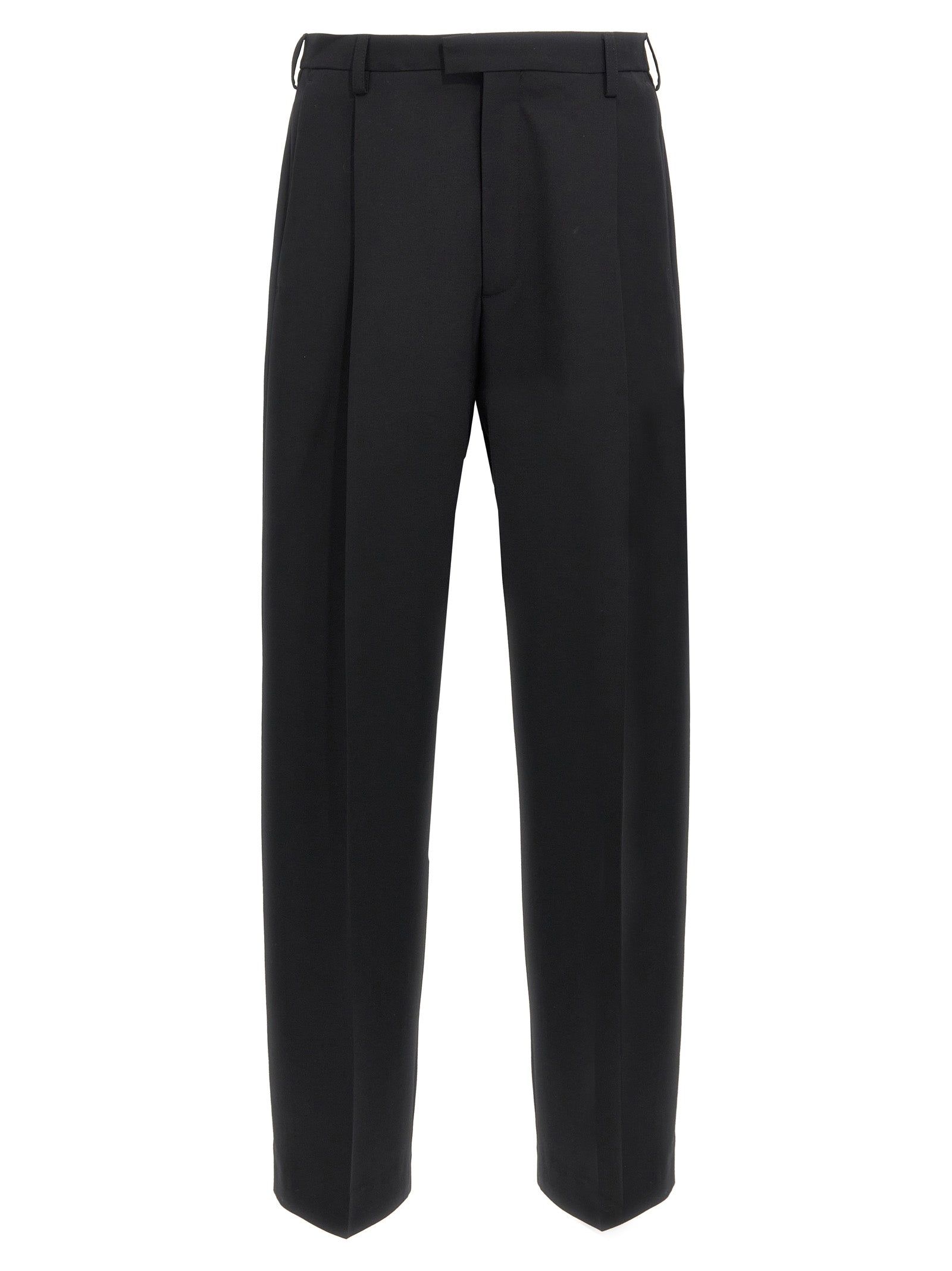 Marni Black Polyester Dress Men's Pants