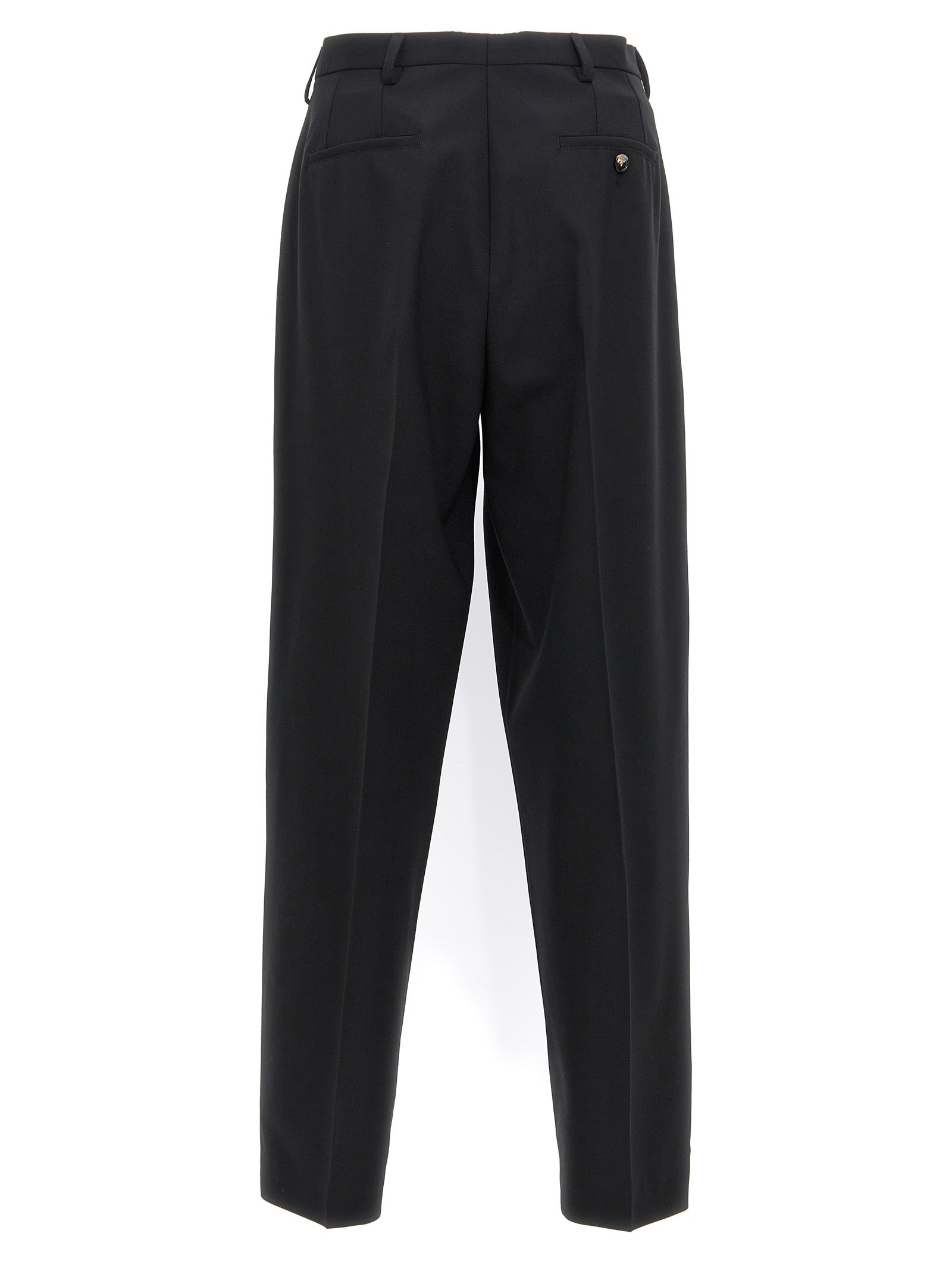 Marni Black Polyester Dress Men's Pants