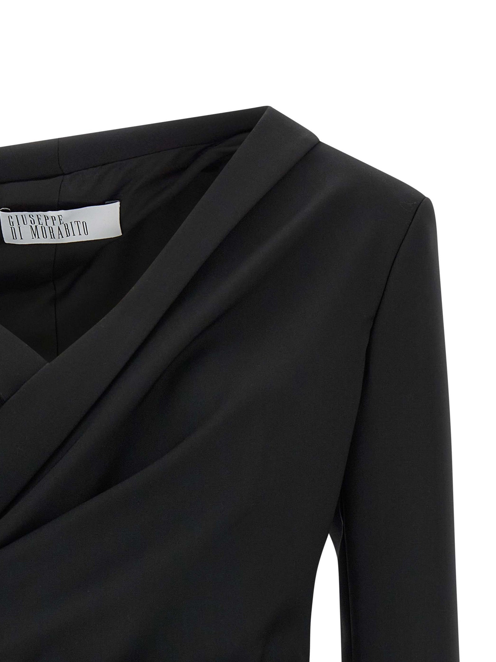 Giuseppe Di Morabito Black Virgin Wool Women's Blazer
