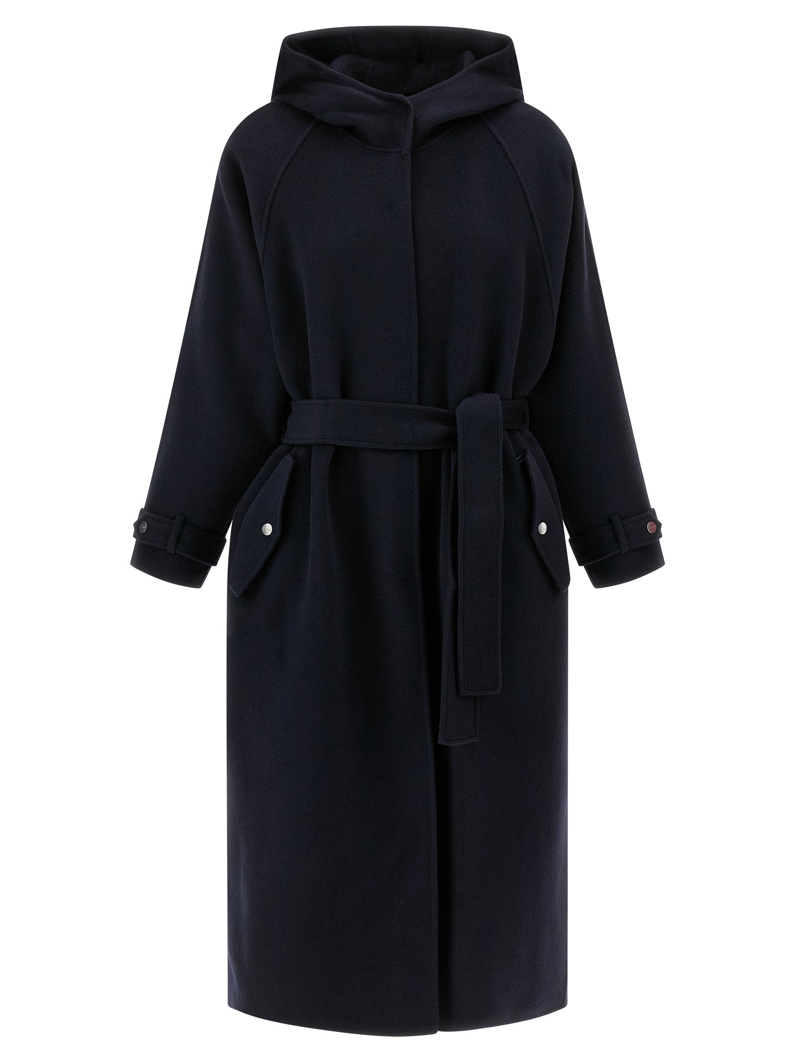 PINKO Blue Polyamide Women's Coat