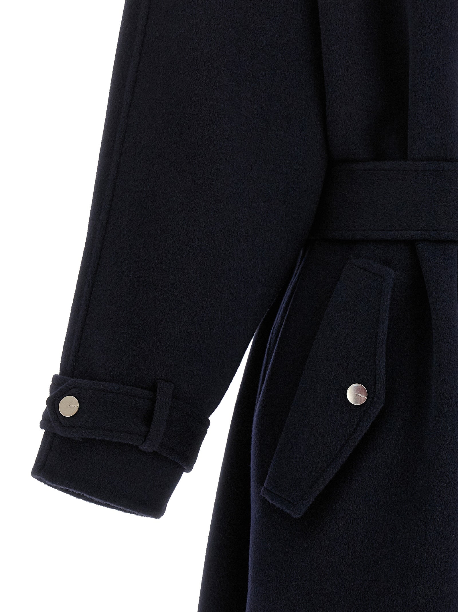 PINKO Blue Polyamide Women's Coat