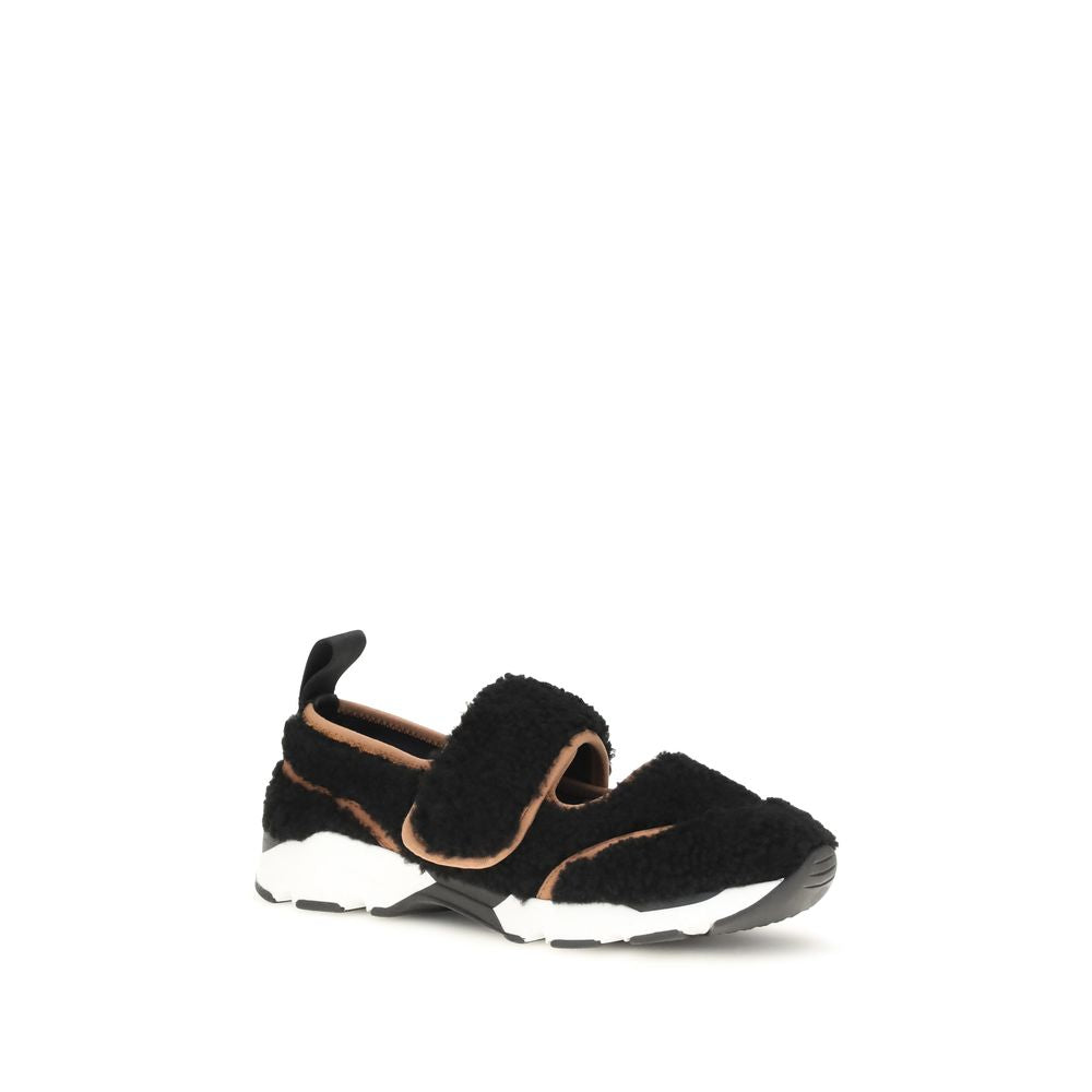 Marni Black Polyamide Athletic Women's Sneakers