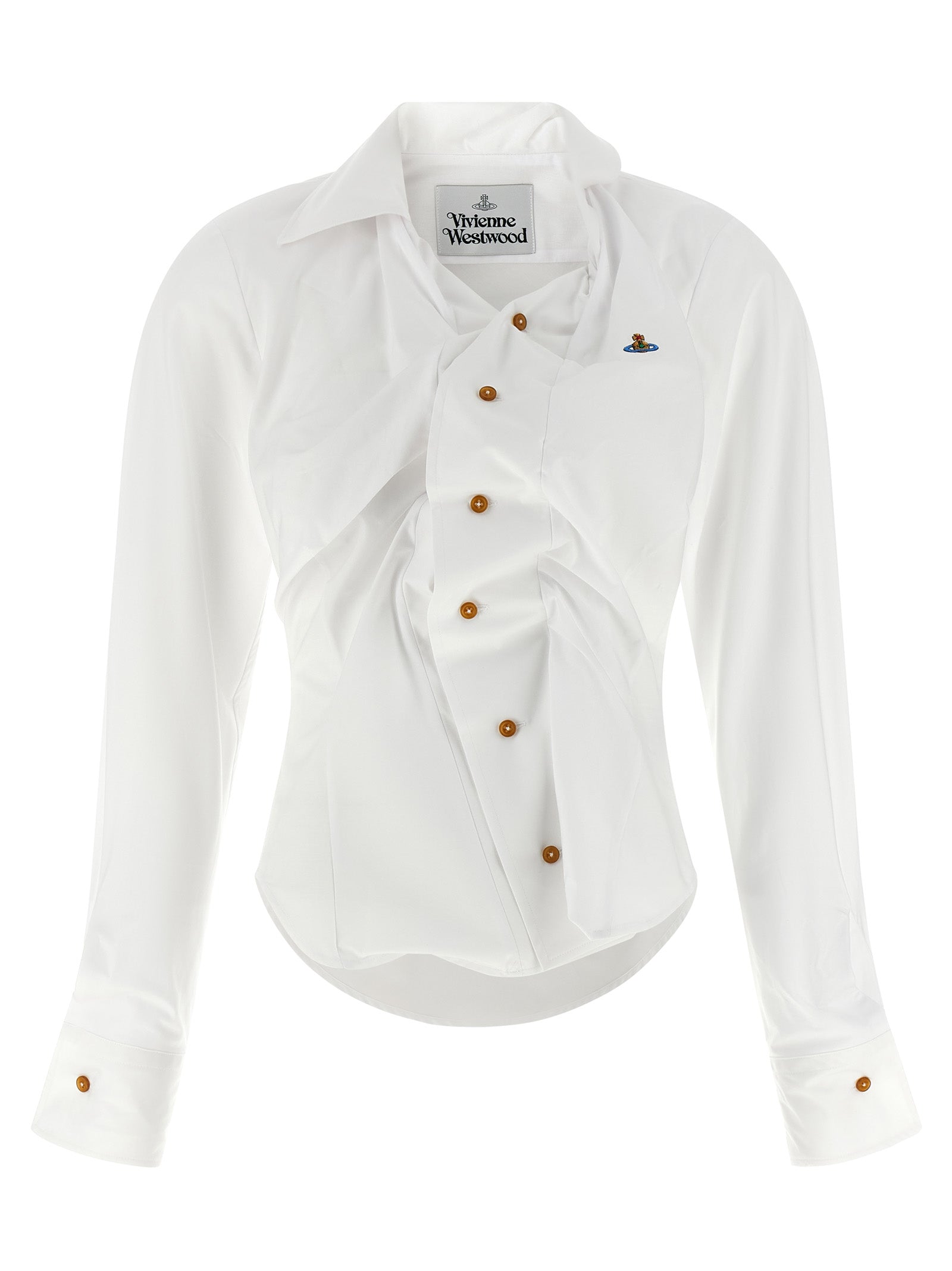 Vivienne Westwood White Cotton Women's Blouse